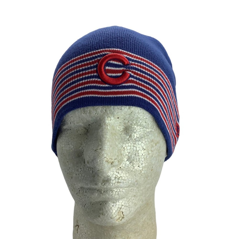 Chicago Cubs New Era MLB Baseball Knit Beanie Cap Adult OSFA Blue Major League